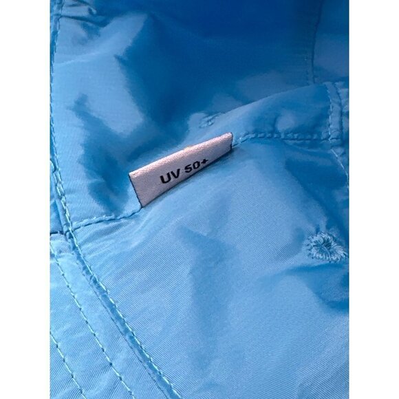 Juicebox Bucket Blue Hat Sun Baby White Hang Ten Hand Sign UV 50+ One Size - Picture 5 of 7